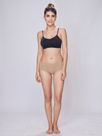 Full Coverage Cotton Elastane Seamless Trendy Hipster - Assorted (Pack of 3)
