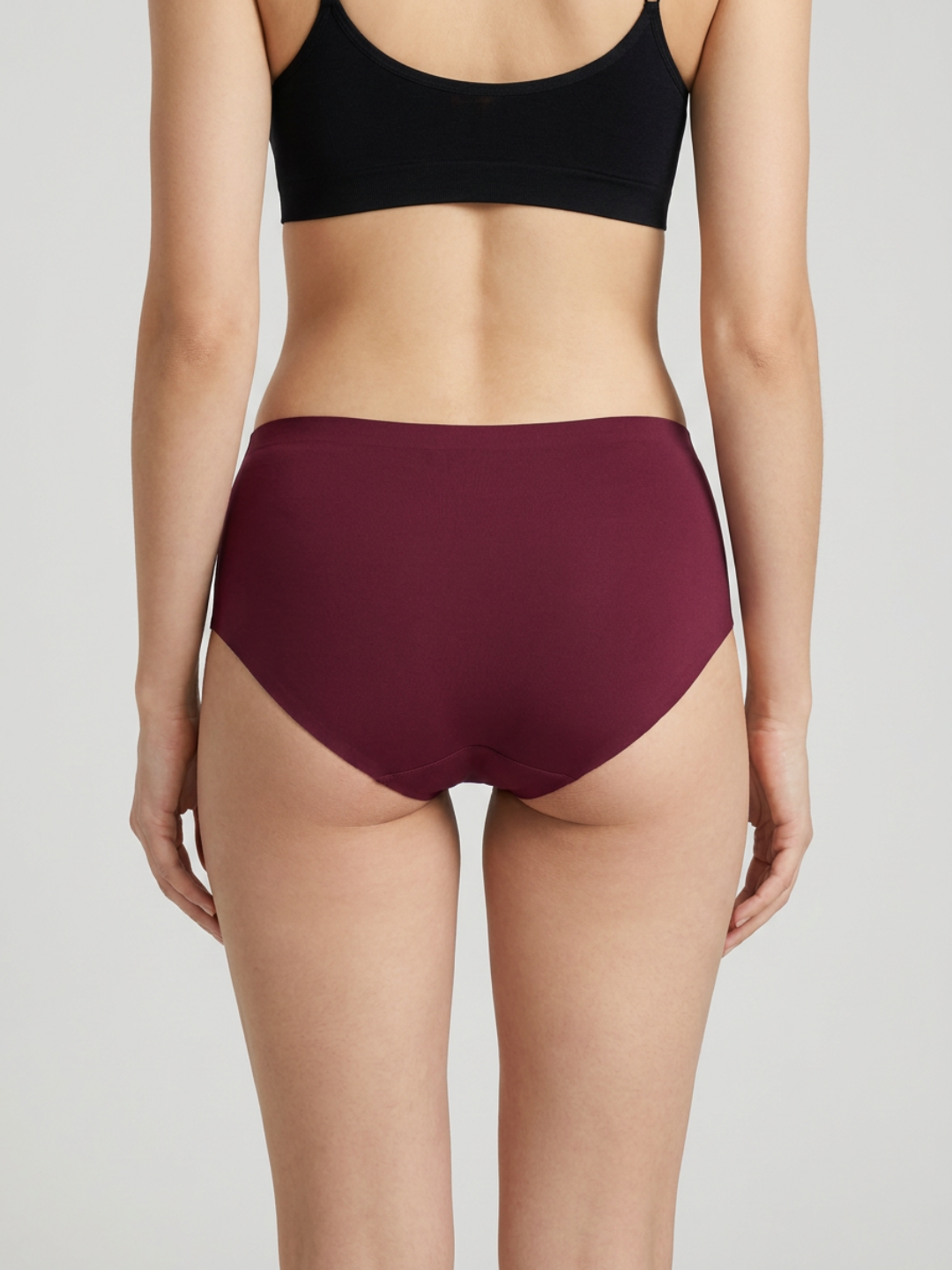 Lady Care Full Coverage Hipster Pack of 3 Pink Maroon Baby Pink