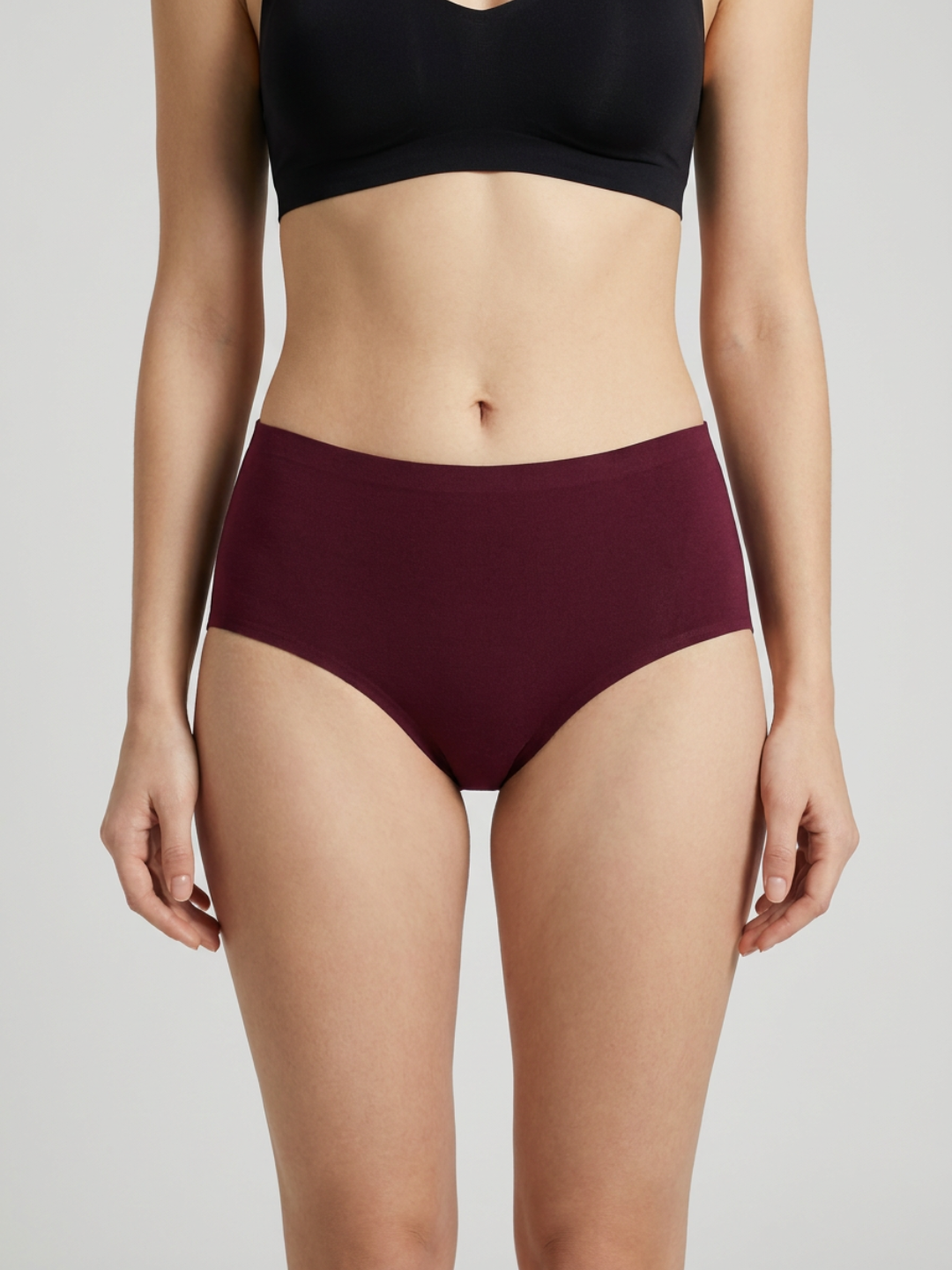 Lady Care Seamless Cotton Elastane Hipster Everyday Wear Assorted