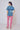 Breathable Oversized T-Shirt Women Air Force Blue – Lango
