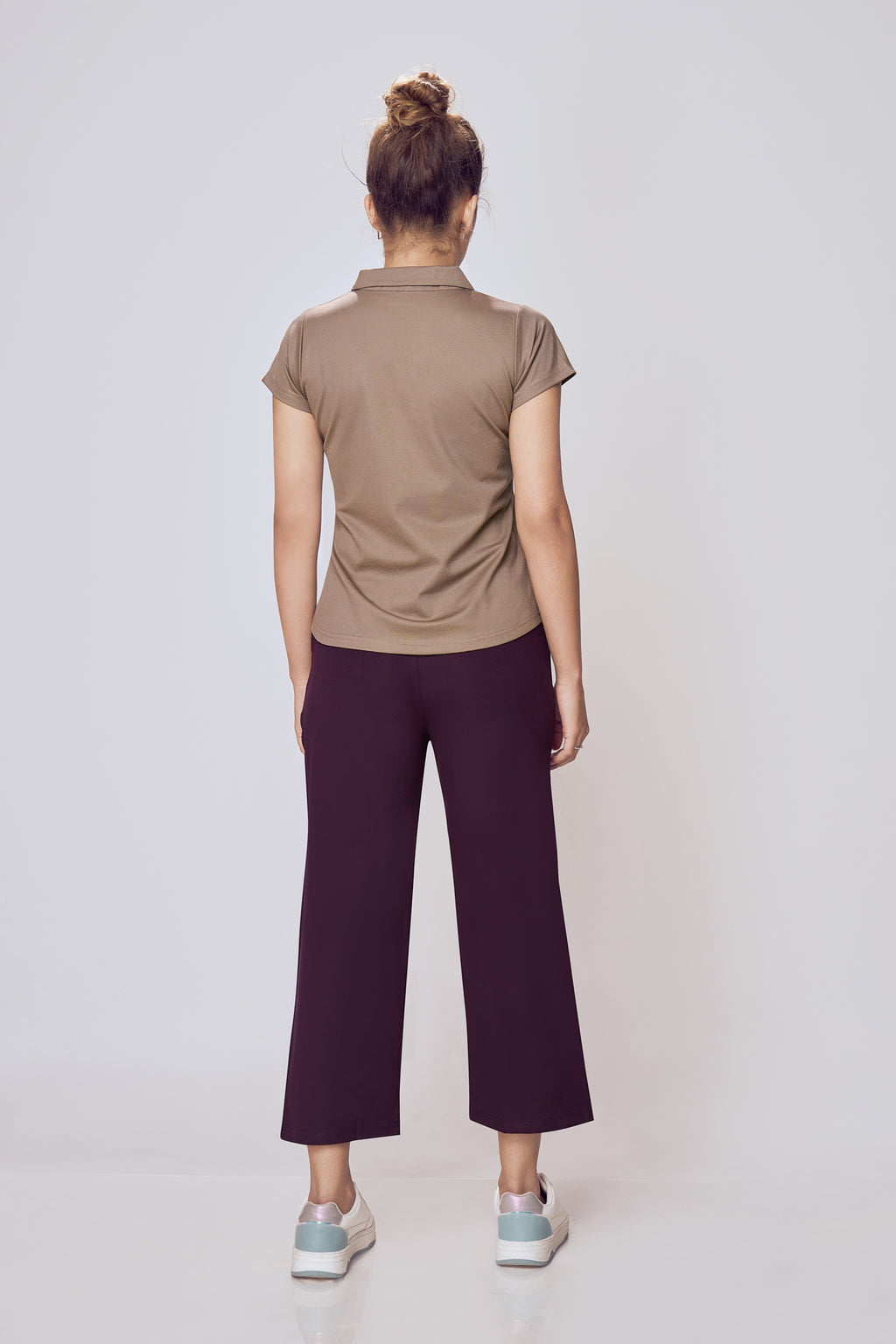 Breathable Polo Collar Tee Women Melody – Lango