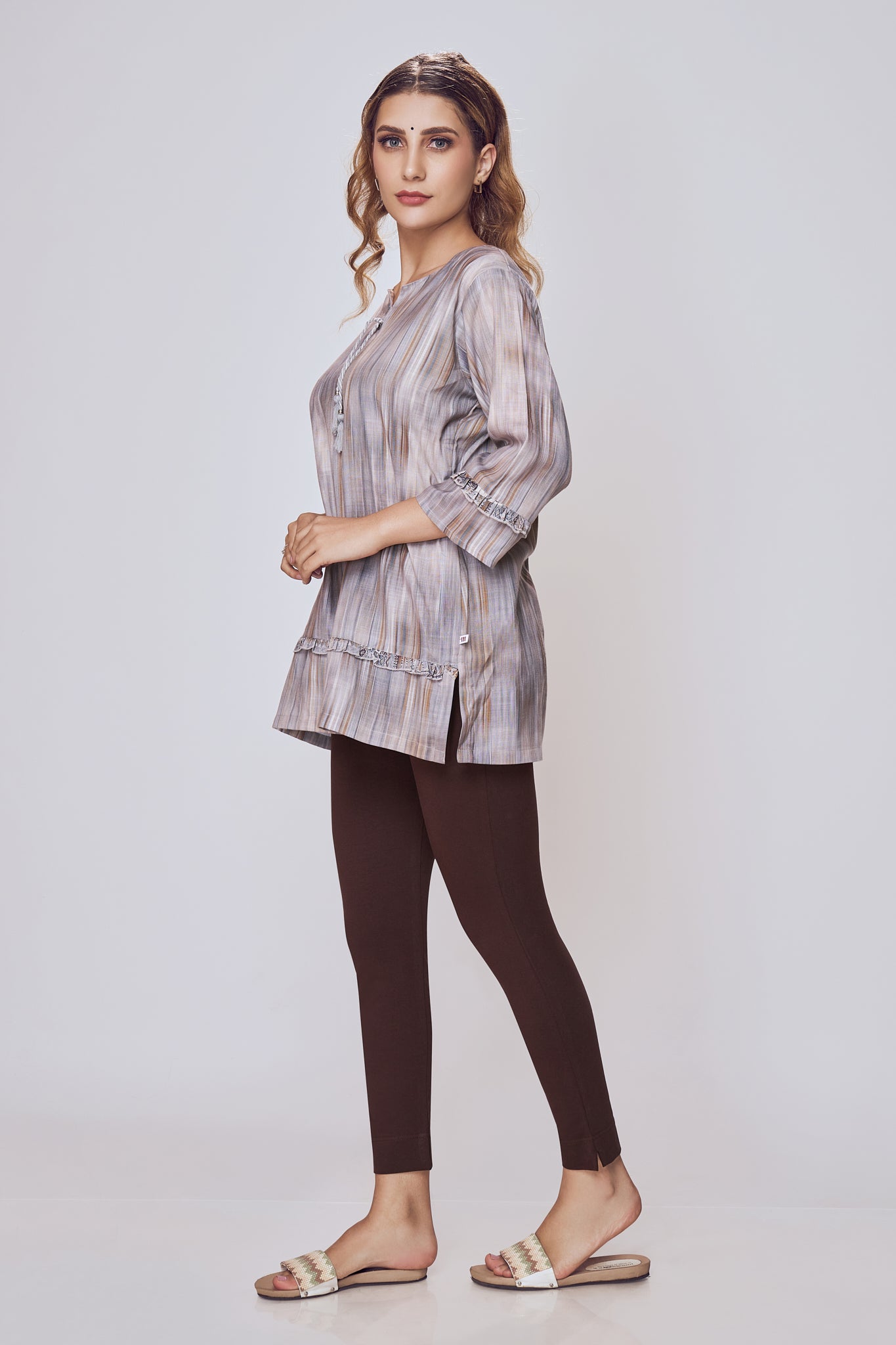 Lango Ultimate Kurti Pants for Women – Coffee