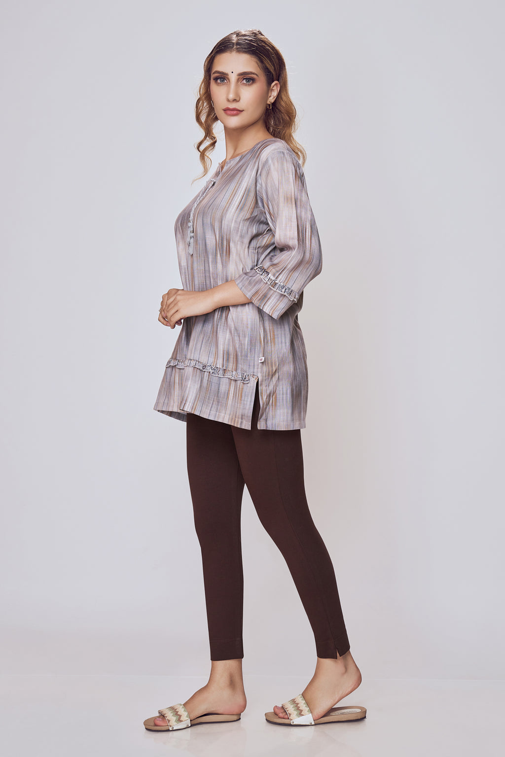 Lango Ultimate Kurti Pants for Women – Coffee