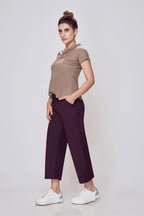 Lango Cozy Polo Neck T-Shirt Women – Melody