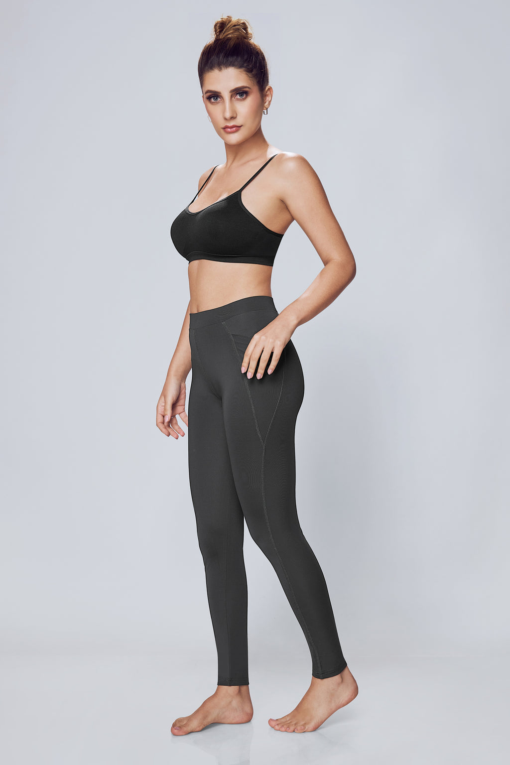 Lango Dry Fit Track Pants for Women – Grey