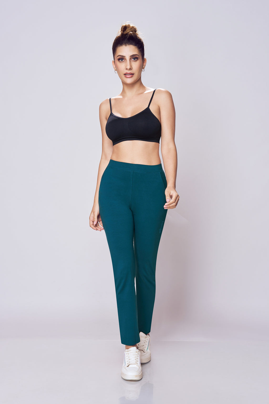 Gym Track Pants Women Peacock Blue – Lango