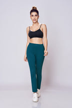 Gym Track Pants Women Peacock Blue – Lango