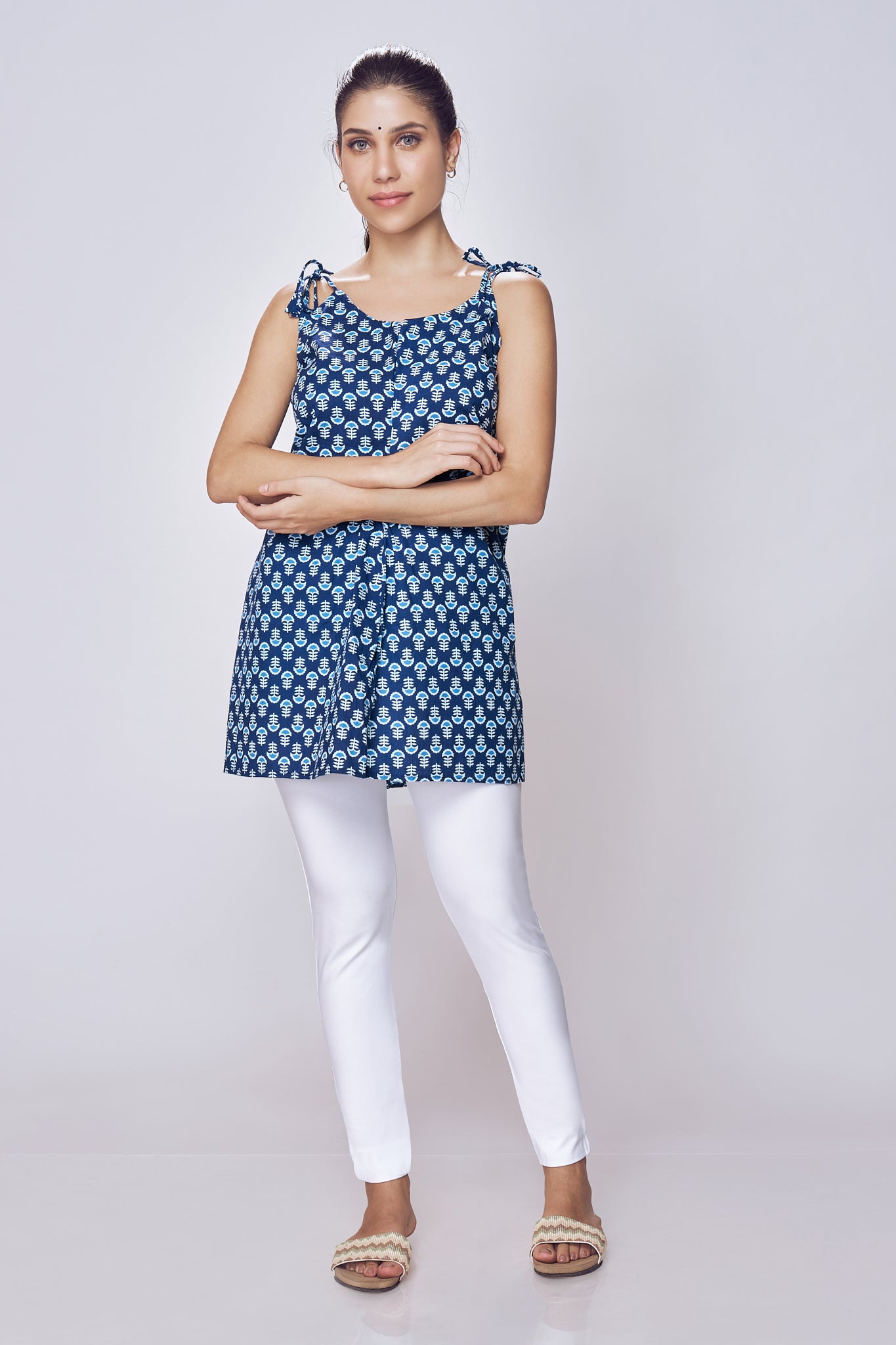 Lango Ultimate Kurti Pants for Women – White