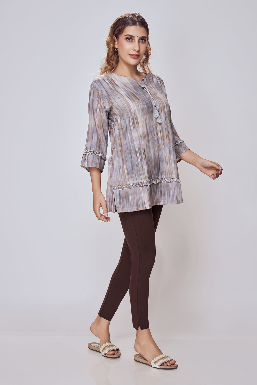 Lango Ultimate Kurti Pants for Women – Coffee