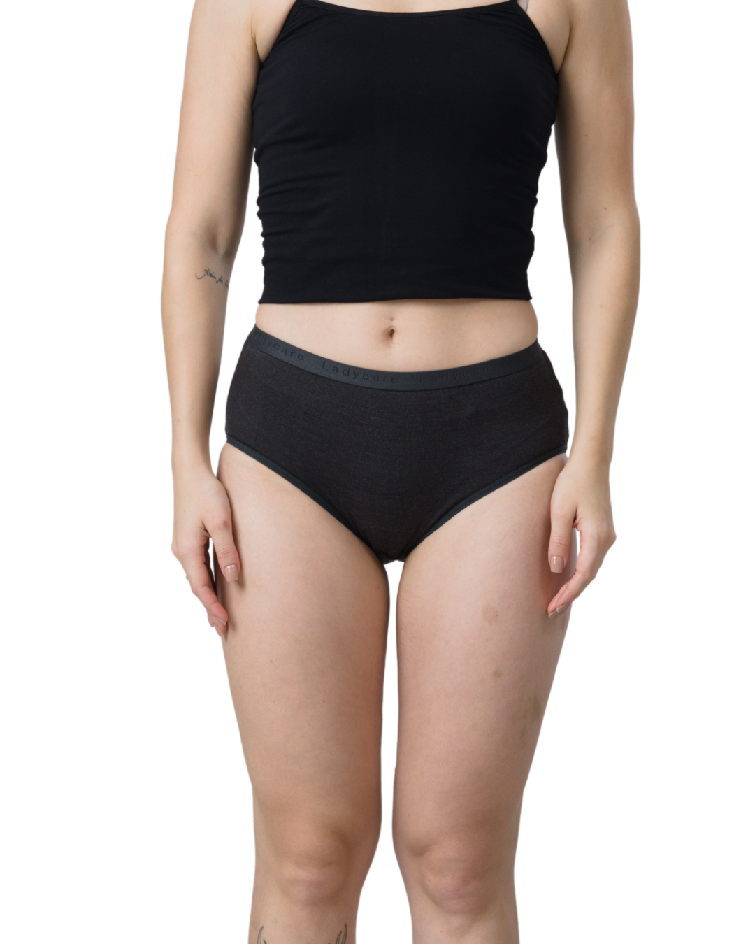 Lady Care Denim Texture Cotton Hipster Briefs Pack of 3