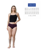 Lady Care Denim Cotton Hipster Briefs Everyday Wear