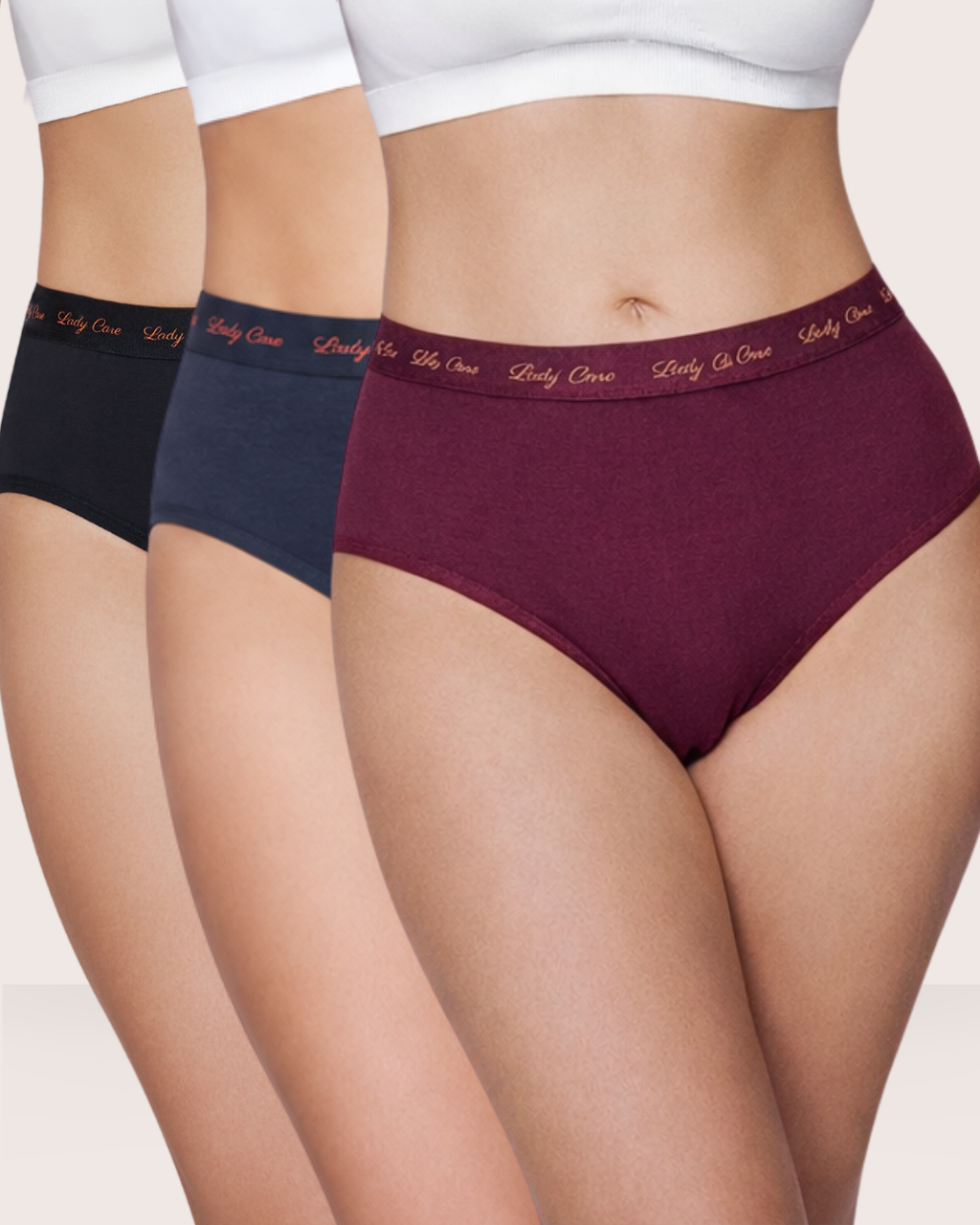 Lady Care Classy Hipster Panty – Pack of 3