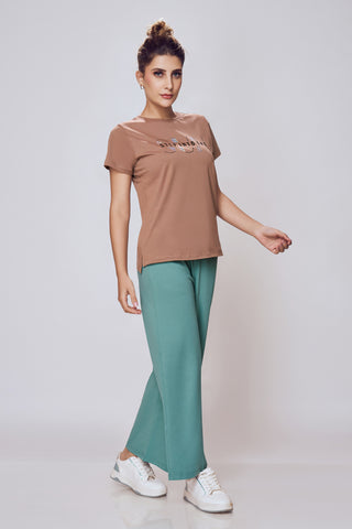 Cozy Flared Track Pants - Flared Pants for Women