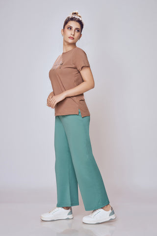 Cozy Flared Track Pants - Flared Pants for Women