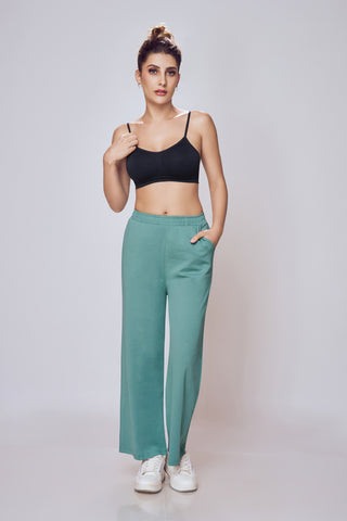 Cozy Flared Track Pants - Flared Pants for Women