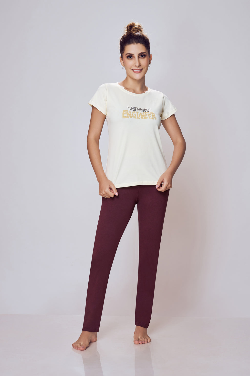 Lango Everyday Cotton T-Shirt Women – Butter Yellow