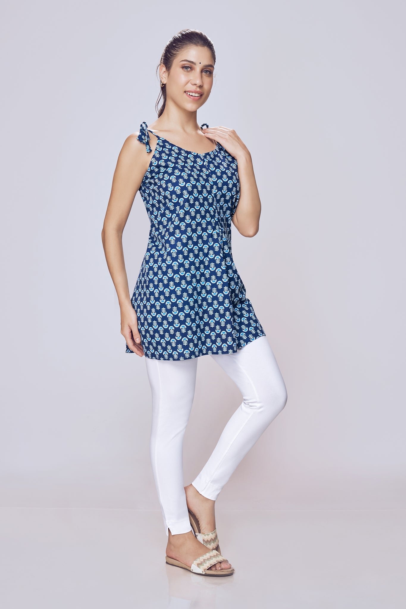 Lango Ultimate Kurti Pants for Women – White