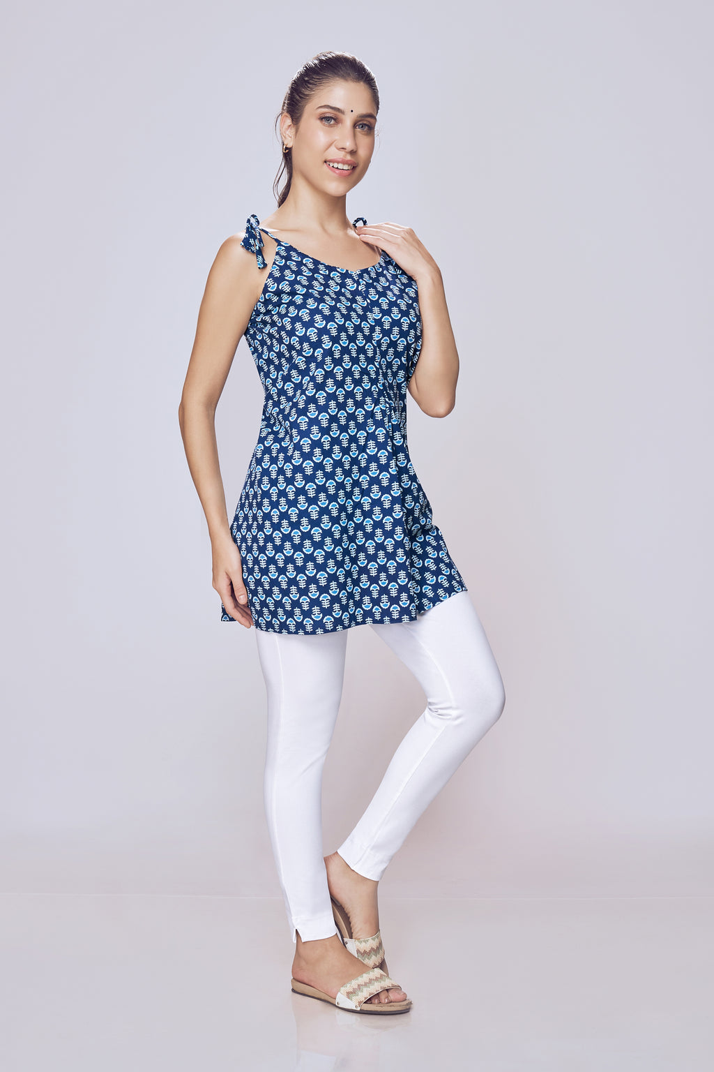 Lango Ultimate Kurti Pants for Women – White