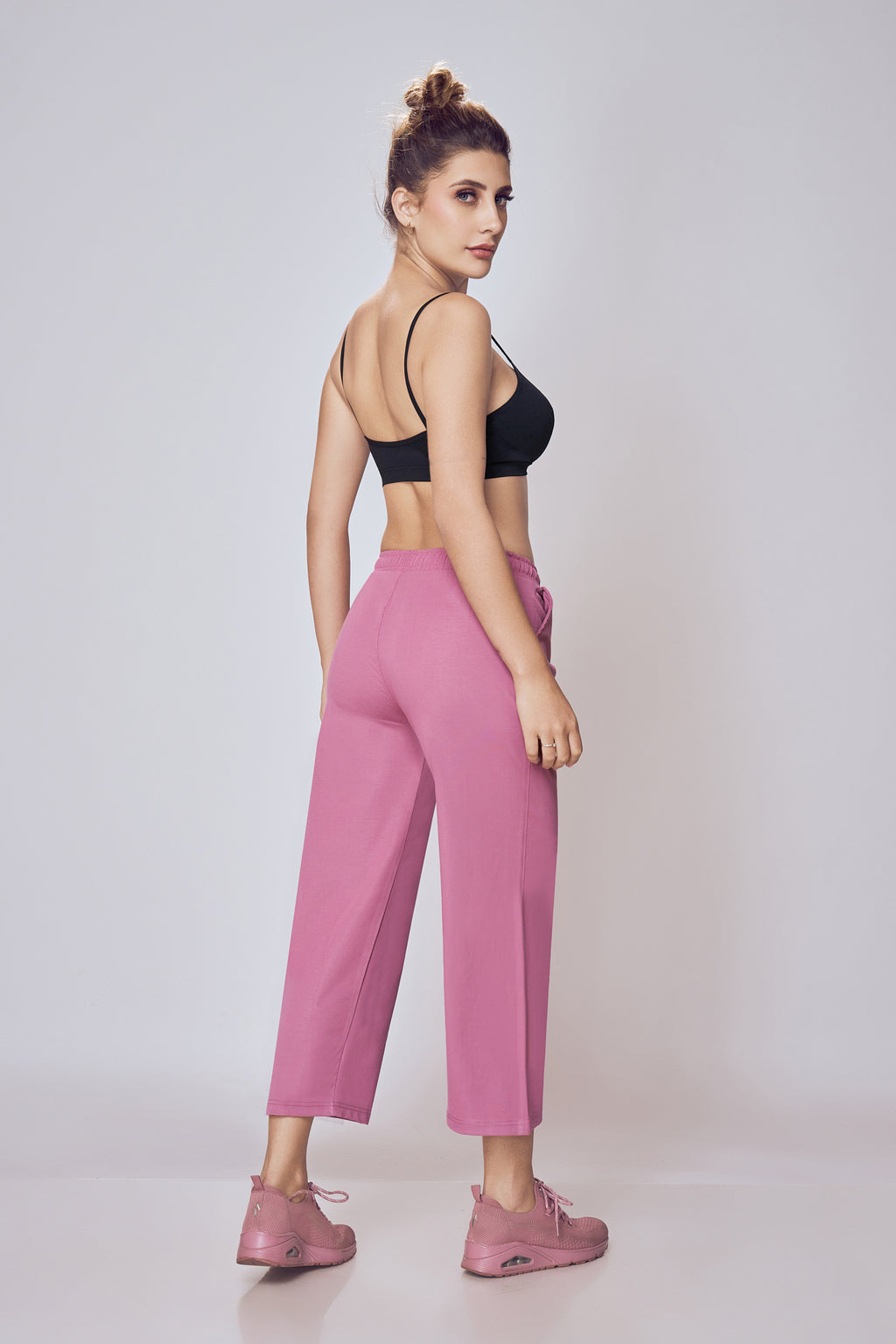 Lango Wide Leg Pants for Women – Onion Pink