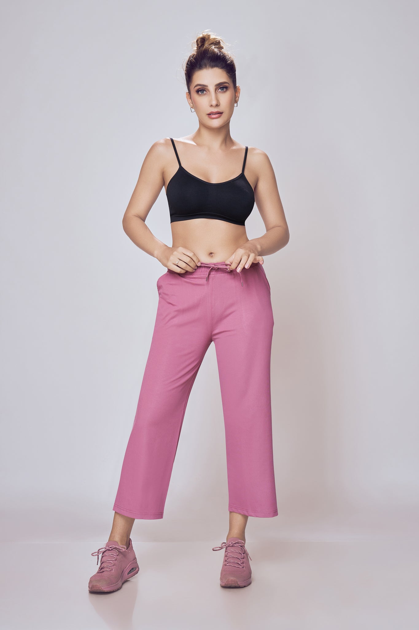Lango Wide Leg Pants for Women – Onion Pink
