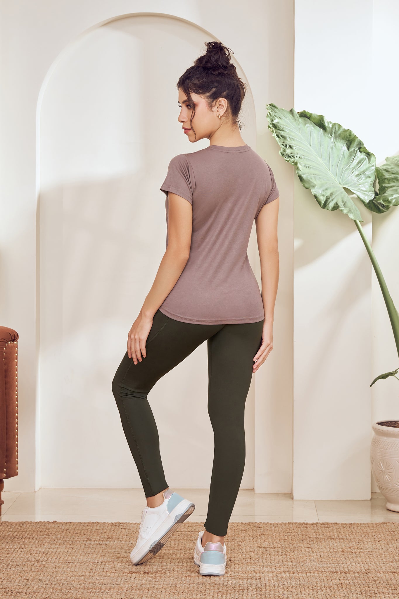 Lango Lite Printed Cotton T-Shirt Women – Fawn