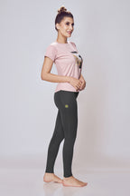 Lango Lite Printed Cotton T-Shirt for Women – Peach