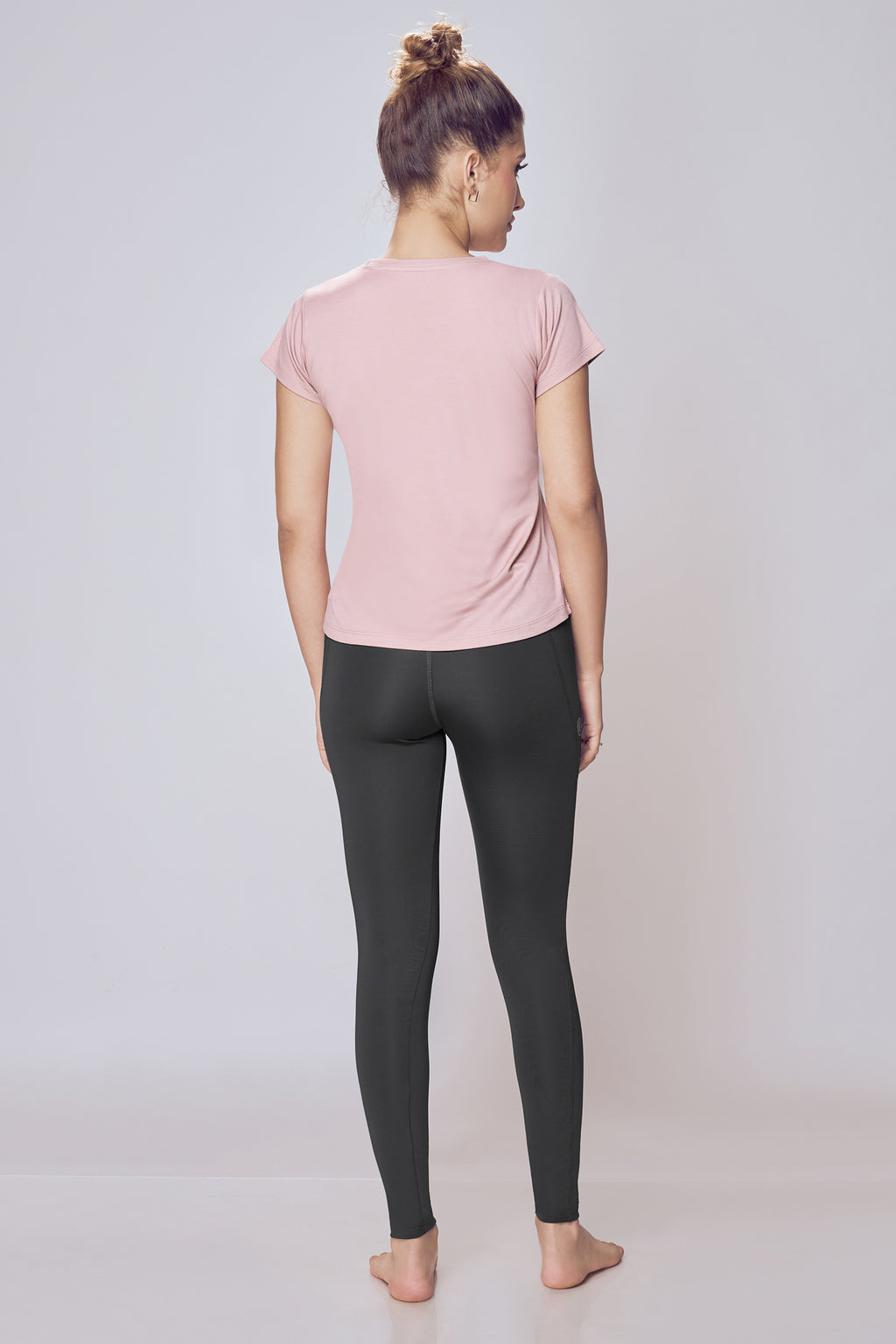 Lango Lite Printed Cotton T-Shirt for Women – Peach