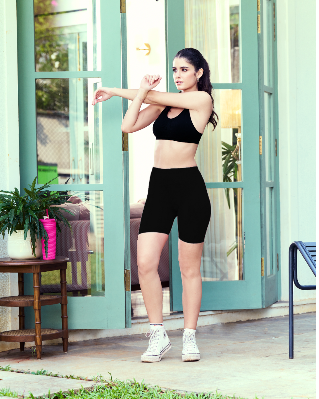 Ladycare RashCare Anti-Rash Inner Shorts for Women – Black