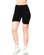 Anti-Chafe Cotton Inner Shorts Women Black – Ladycare RashCare