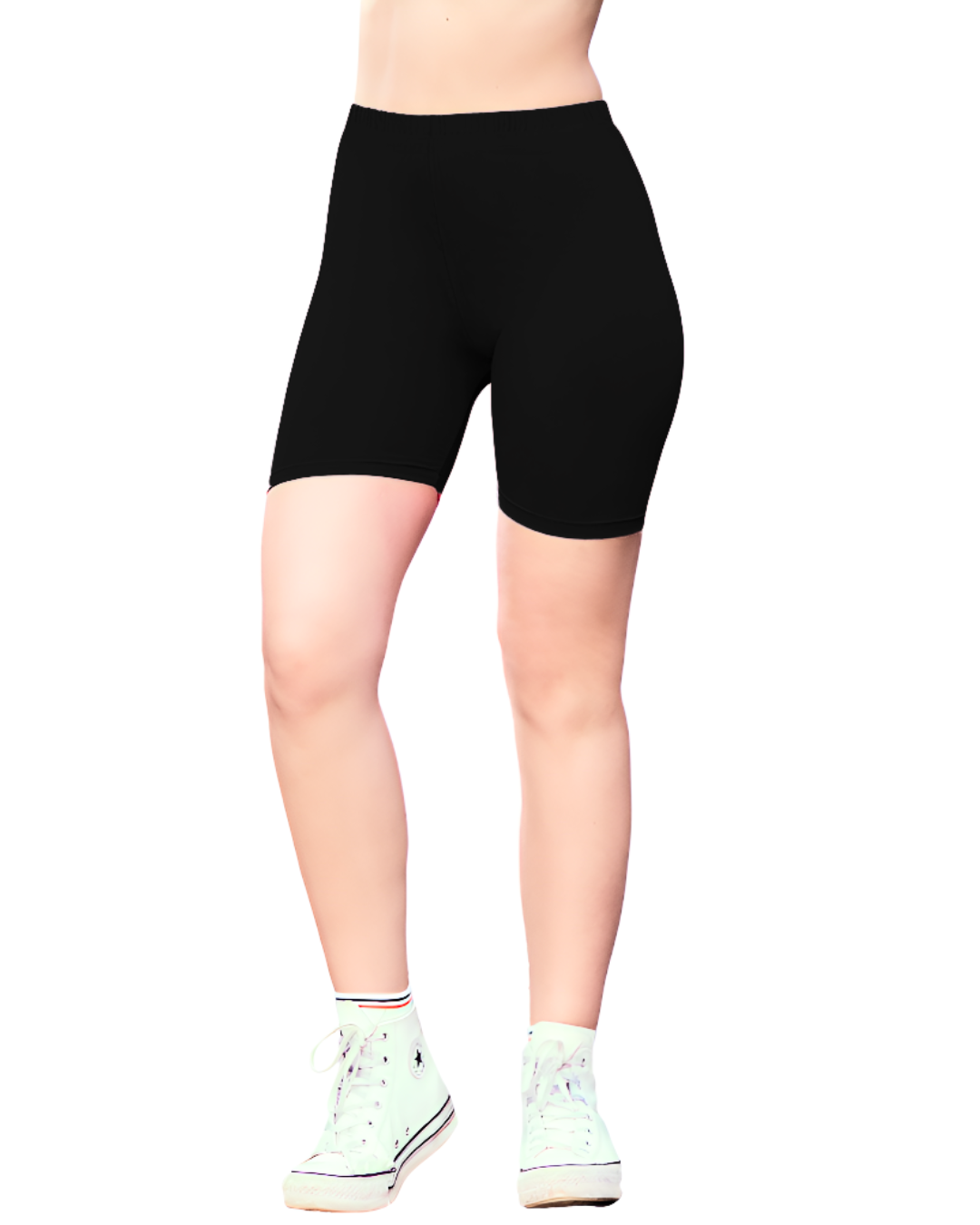 Anti-Chafe Cotton Inner Shorts Women Black – Ladycare RashCare