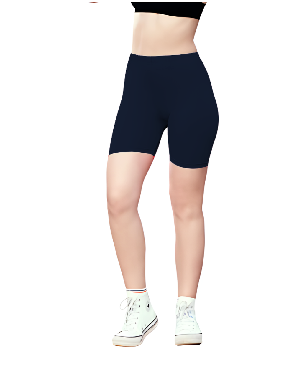 Soft Cotton Inner Shorts for Women Navy – Ladycare