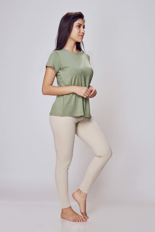 Soft Breathable Cotton T-Shirt Women – Lango Cosy Tee
