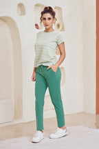 Soft Lightweight Cotton Tee Women Pista – Lango