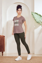 Stretchable Dry Fit Gym Track Pants Women Olive – Lango