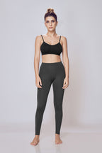 Women's Stretchable Workout Track Pants Grey – Lango