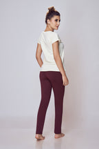 Women wearing Lango Everyday Cotton T-Shirt for Casual Daily Wear