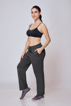 Women wearing Lango Classic Flex Track Pants casual gym wear
