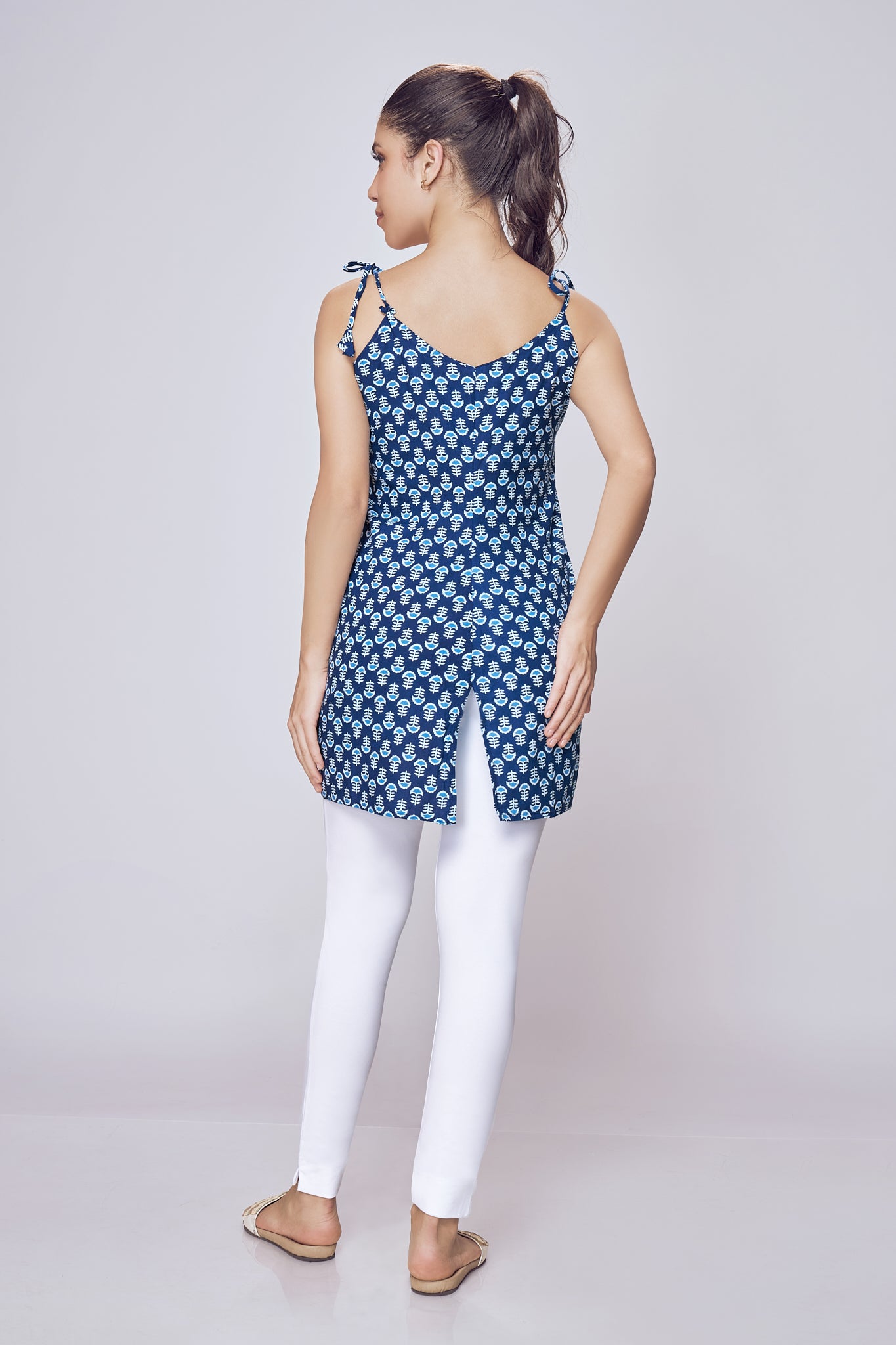 Women wearing Lango Kurti Pants with kurti 