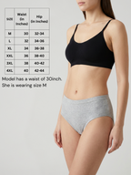 High Rise Full Coverage Cotton Elastane Hipster Bharti - Assorted (Pack of 3)