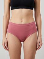 High Rise Full Coverage Cotton Elastane Hipster Bharti - Assorted (Pack of 3)