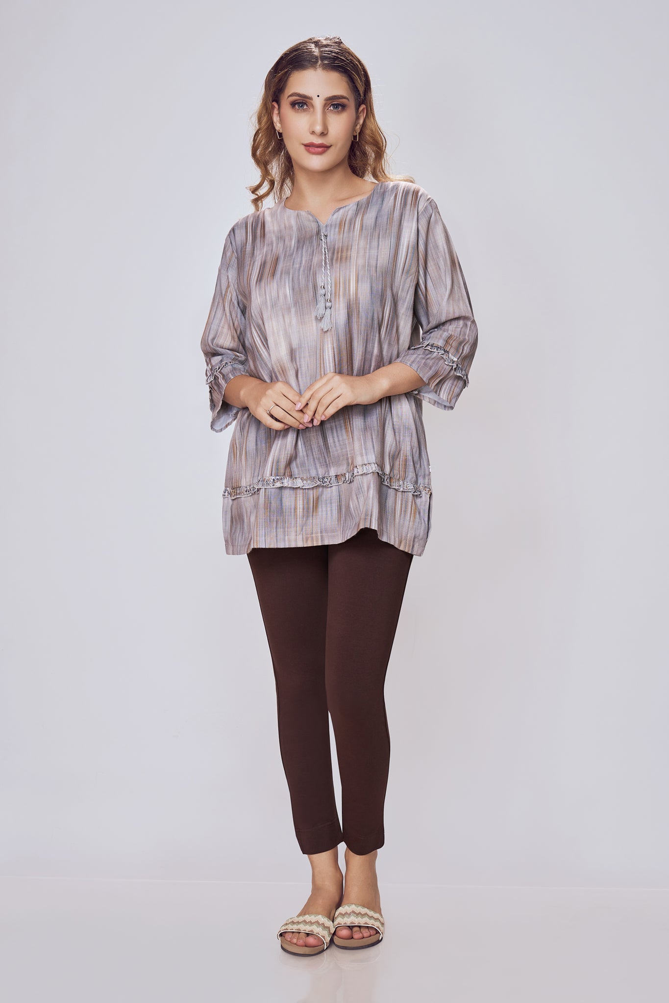 Lango Ultimate Kurti Pants for Women – Coffee