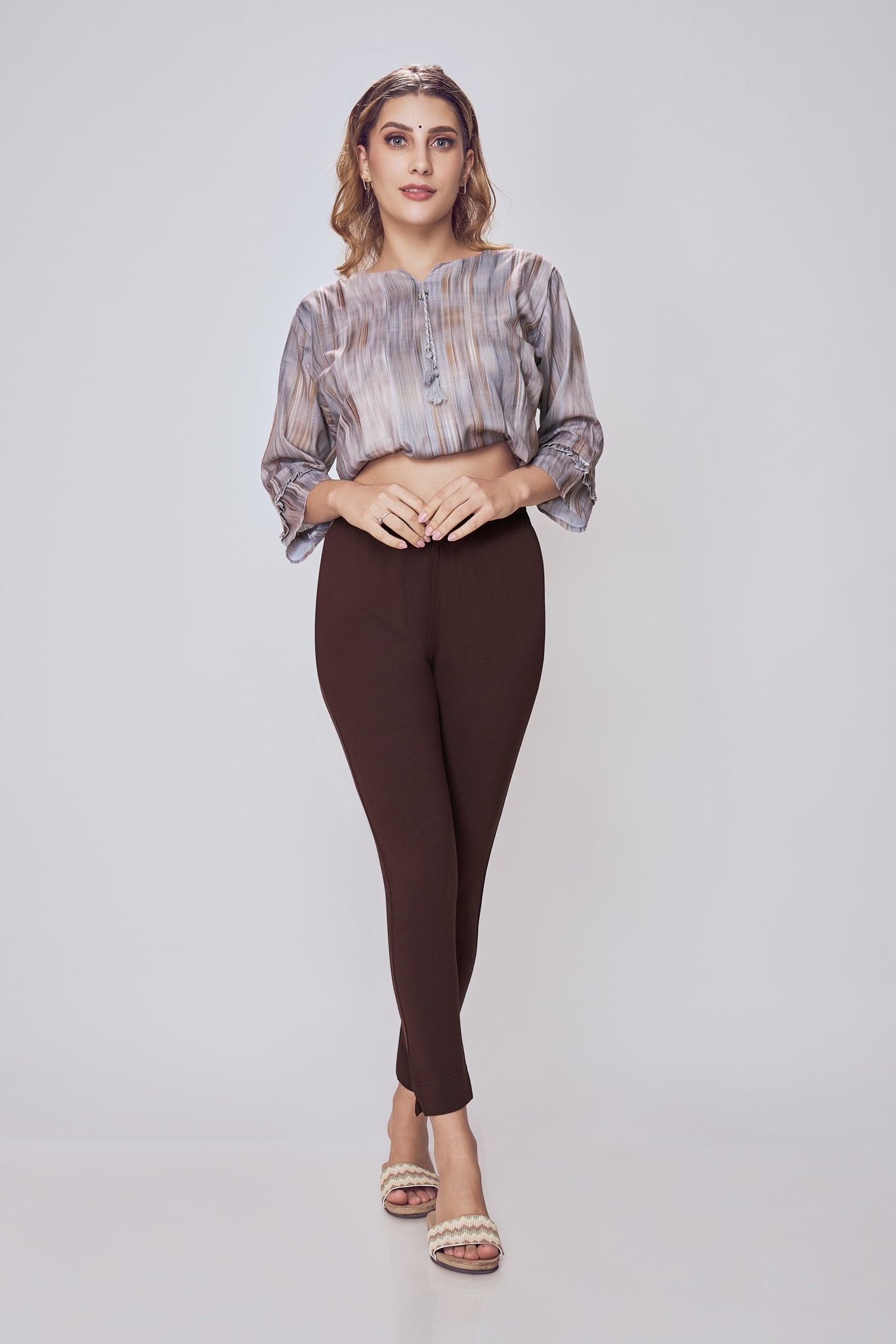 Lango Ultimate Kurti Pants for Women – Coffee