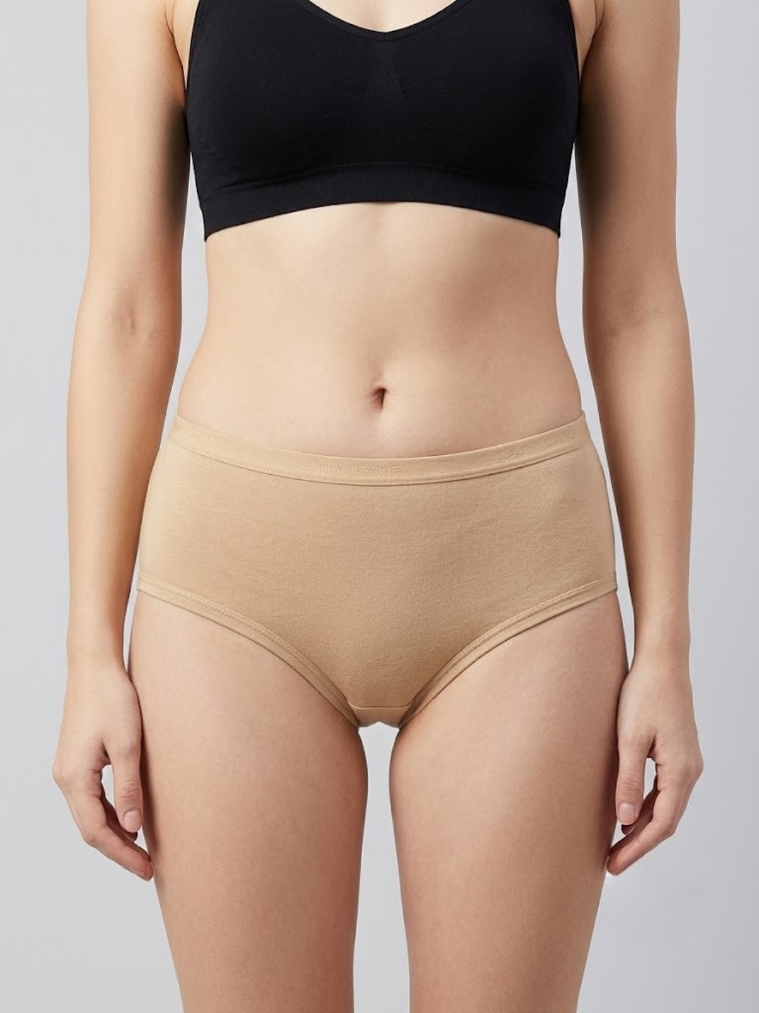 High Rise Full Coverage Cotton Elastane Hipster With Soft Waistband Sunayna - Assorted (Pack of 3)